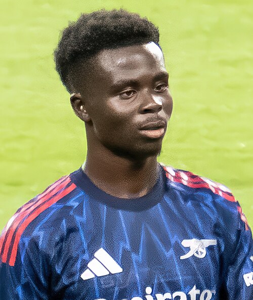 Bukayo Saka – Ailier droit | Arsenal FC